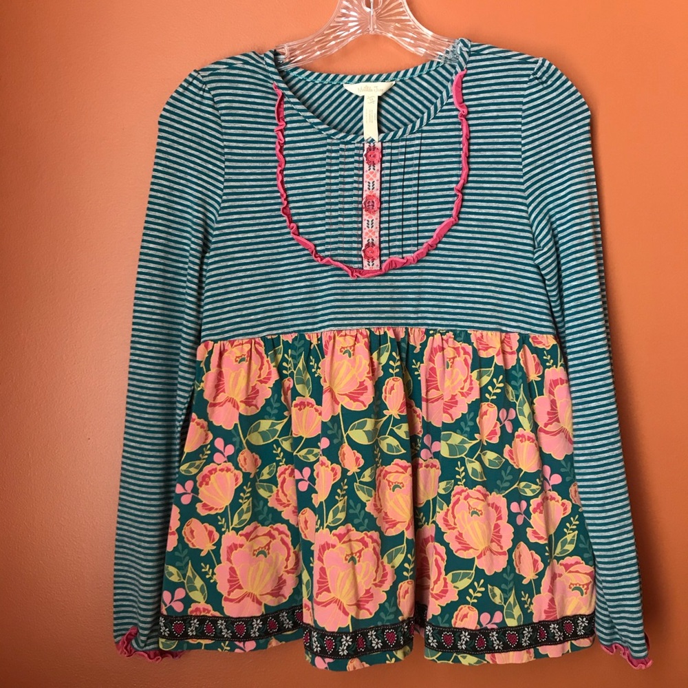 Matilda Jane striped floral top